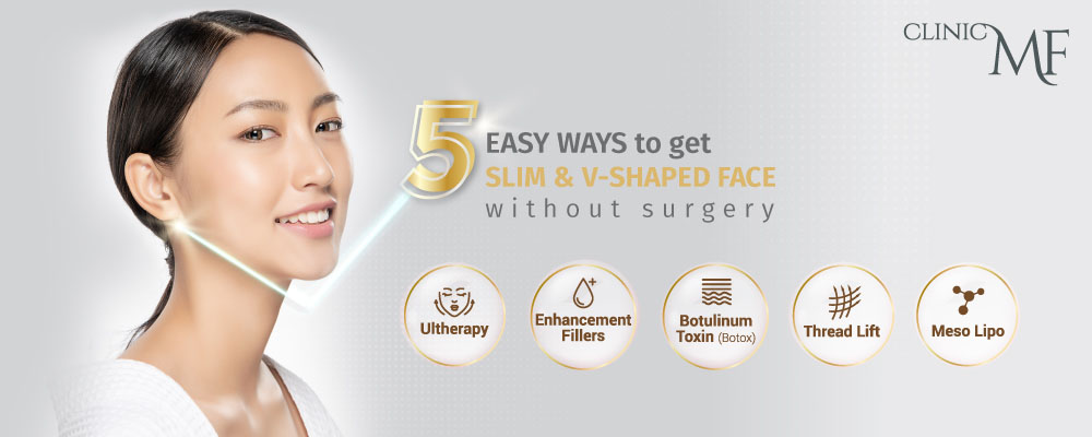 Get A Sleek and Slimmer Face!