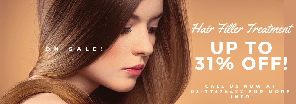 Special promotion for Hair Filler treatment