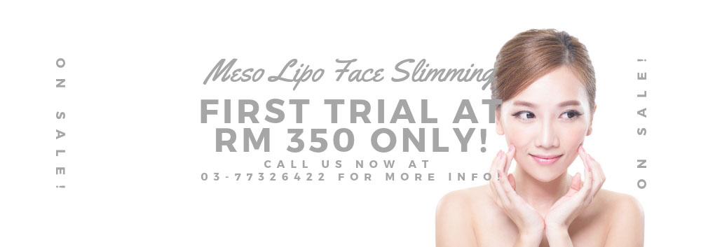 Special promotion for Meso Lipo Face Slimming